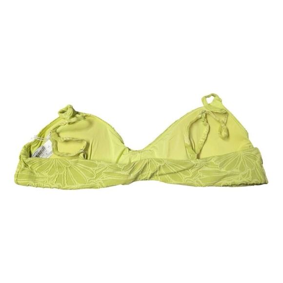 NWT Andie Swim women's The Molokai swim bikini top Daiquiri Green Size Large - Picture 3 of 4